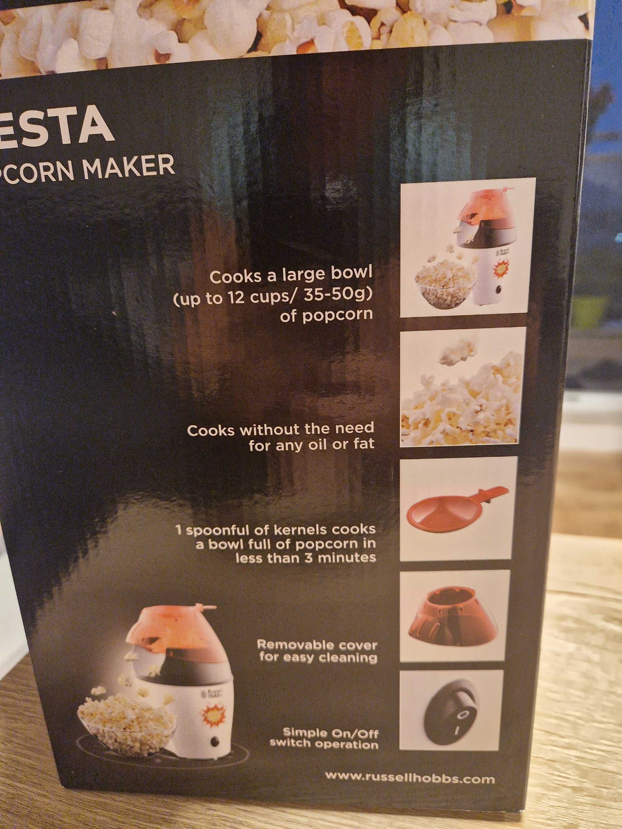 Нова машина за пуканки Russell Hobbs