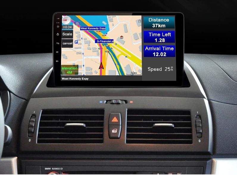 Navigatie 2DIN pentru BMW E83 X3 ,noua ,ecran full,android