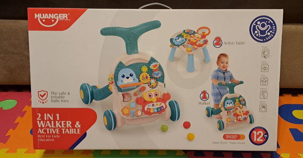 Игрушка , Толокар  и столик,  новое