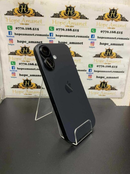 Hope Amanet P3 Crangasi IPHONE 16 Stocare 256 GB