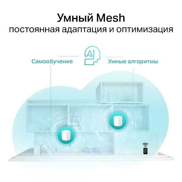 Wi-Fi TP-Link Deco X60 (3-pack) — Лучшая Цена и Гарантия