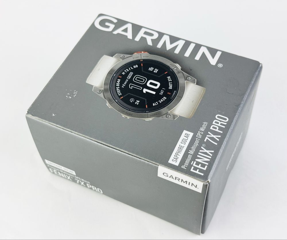 НОВ! Смартчасовник Garmin Fenix 7X Pro 51mm Sapphire Solar Titanium