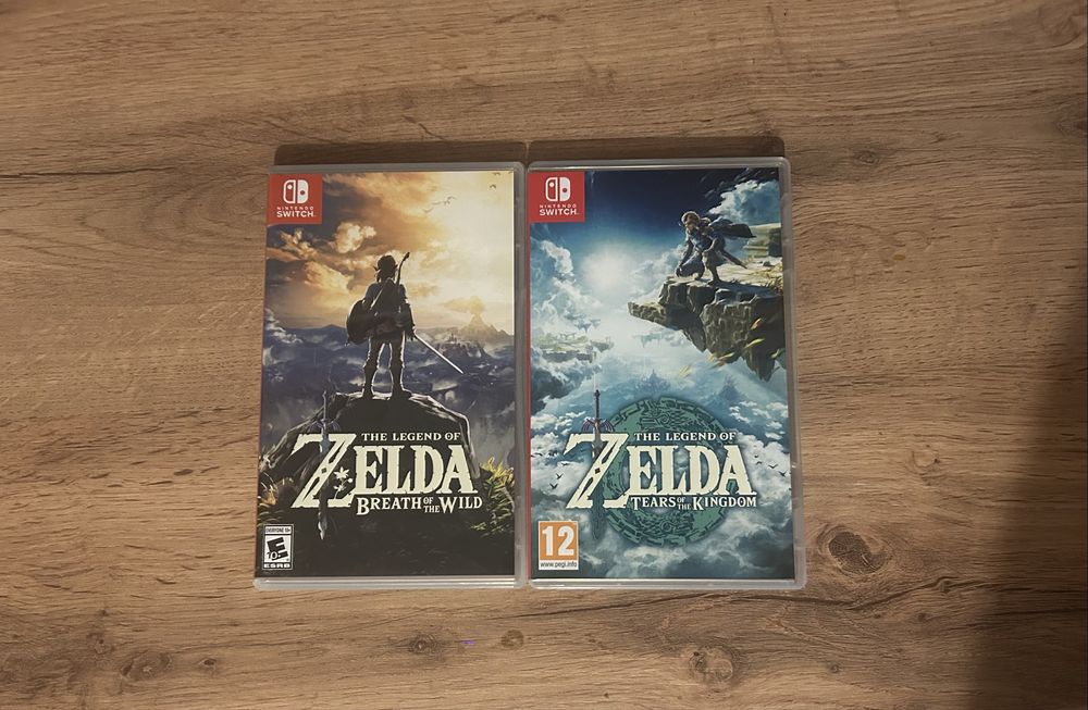 Видеоигры Zelda две части