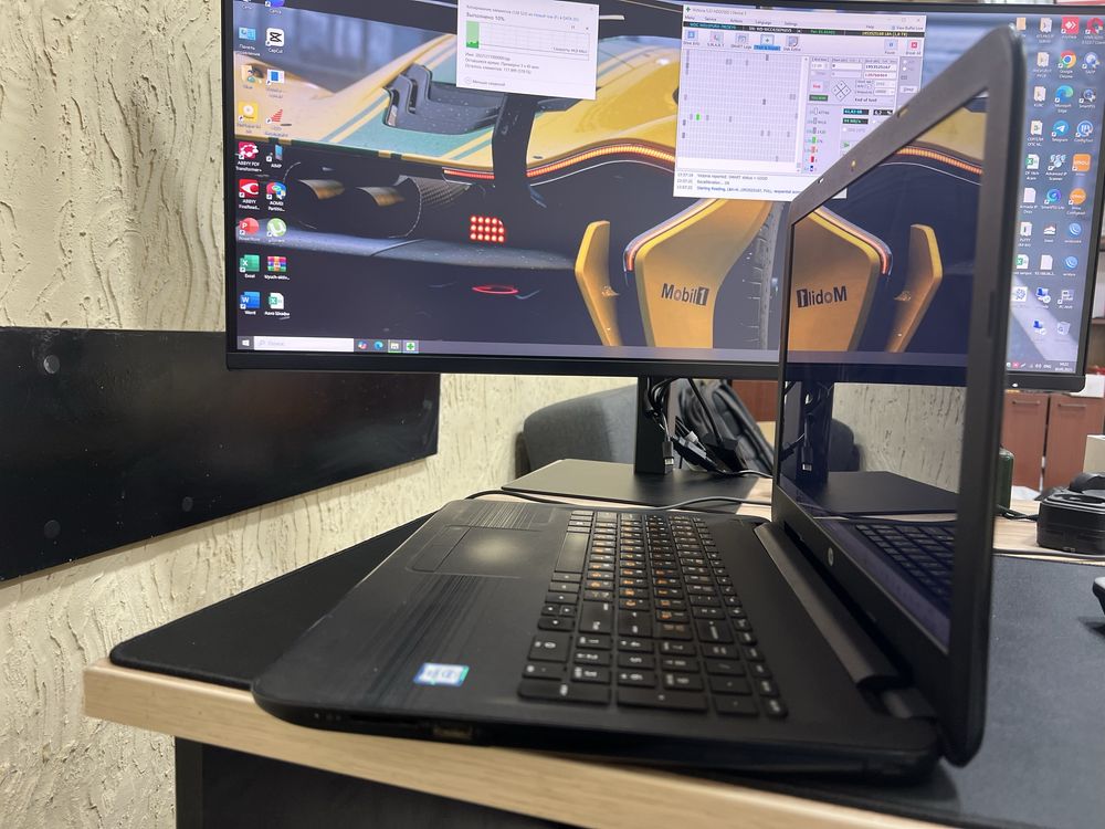 HP 15/Sensor i5-6200/8/256gb ssd/intel