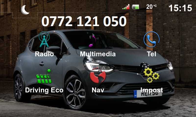 Harti Dacia 1,2,3,4 YouTube transformare media display in medianav