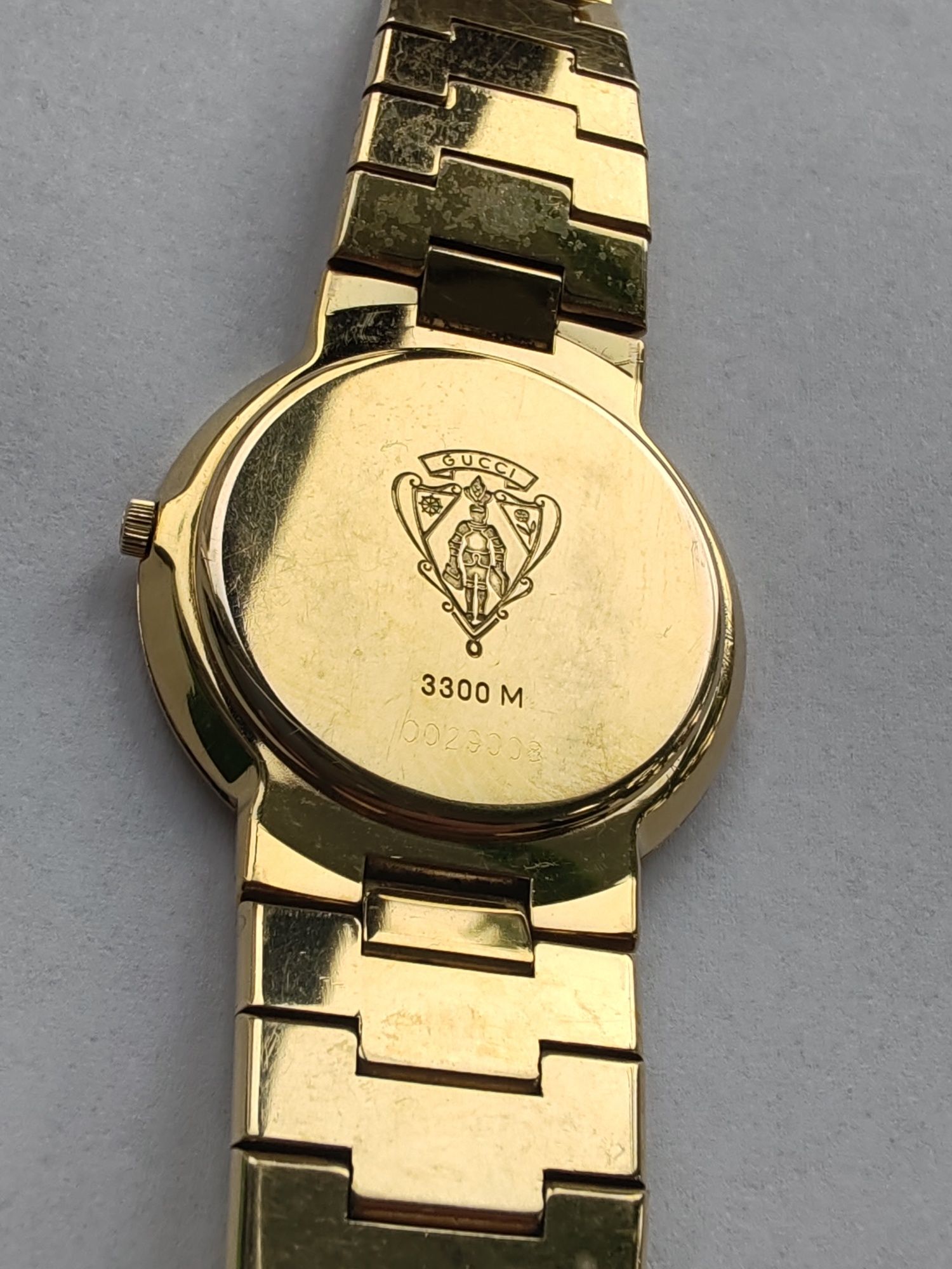 Ceas Gucci 3300M - Quartz Placat cu aur