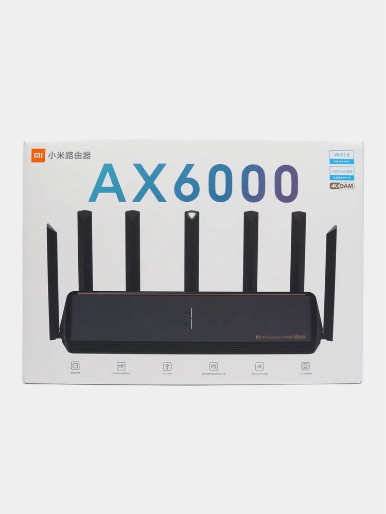 Wi-Fi роутер Xiaomi Mi Router AX6000