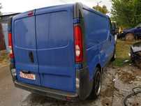 Usi spate Opel Vivaro Renault Trafic albastre