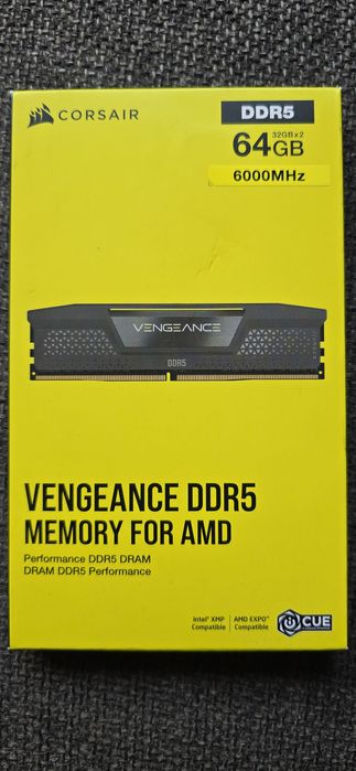 Memorie Corsair Vengeance 64GB DDR5 6000MHz CL30 Dual Channel Kit