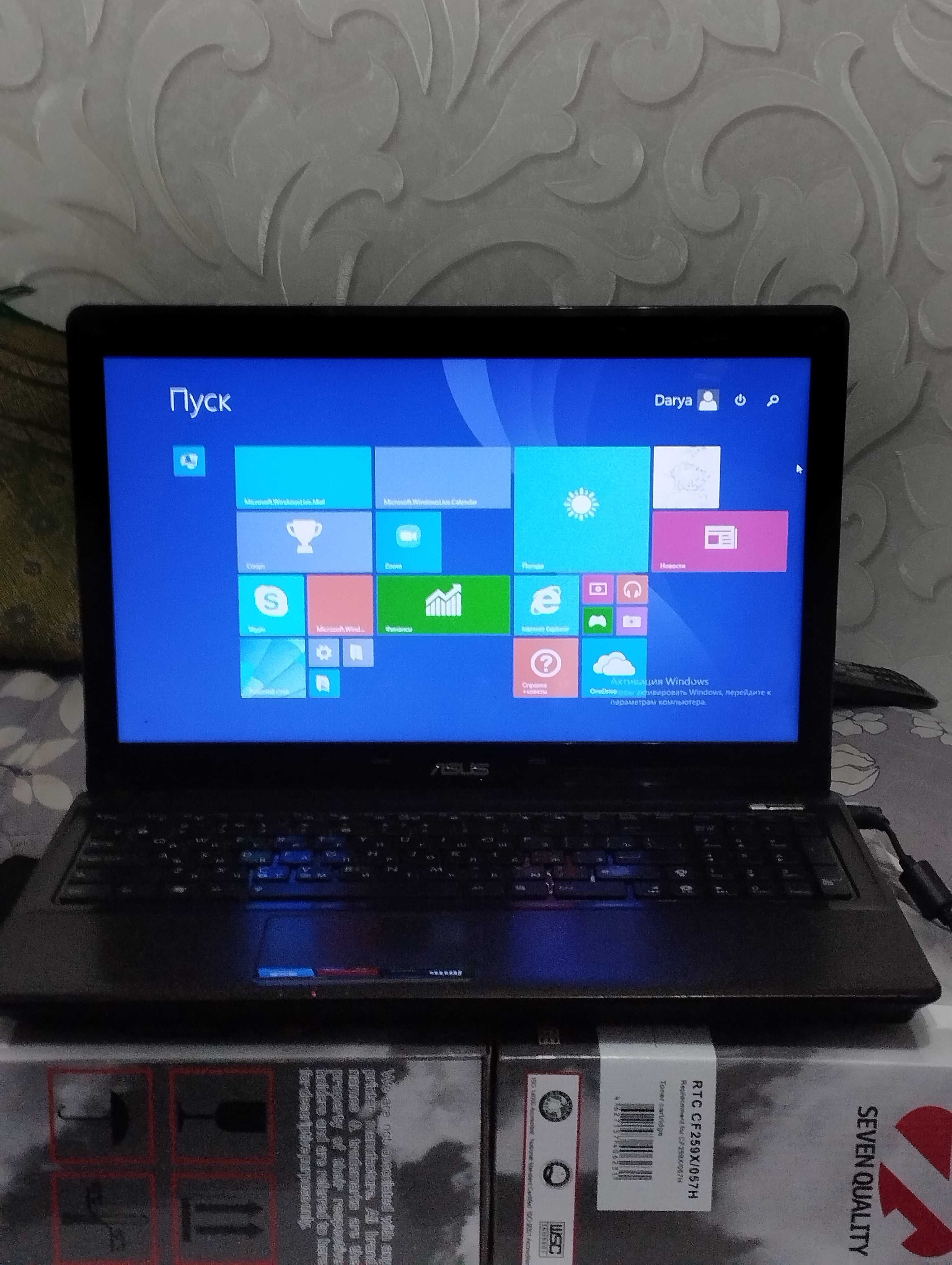 Noutbuk-ASUS \\ P-6200 \\ 4GB \\ 320GB \\ HD-2GB \\ Экран - 15.6 \\
