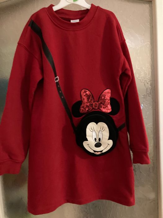 Коледна рокля до 122см/7 г