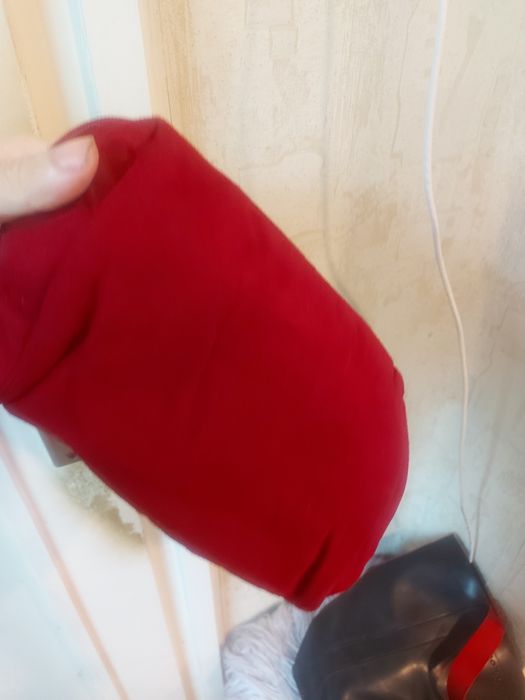 Черна Дамска чанта с портфейл