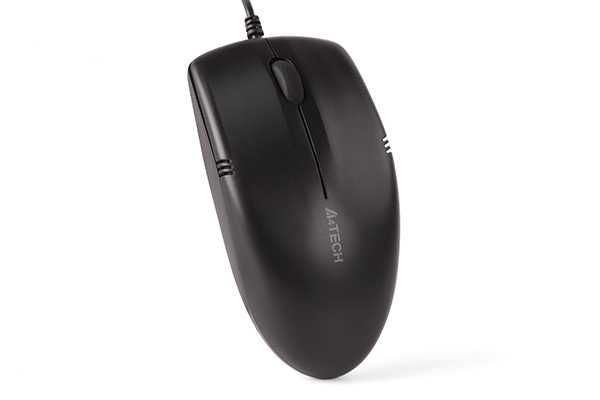 Мышь проводная A4Tech OP-530NU Black Optical Mouse USB