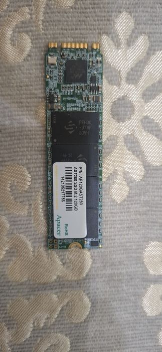 Твердотельный накопитель SSD, 120GB, Apacer, AST280, AP120GAST280-1, M