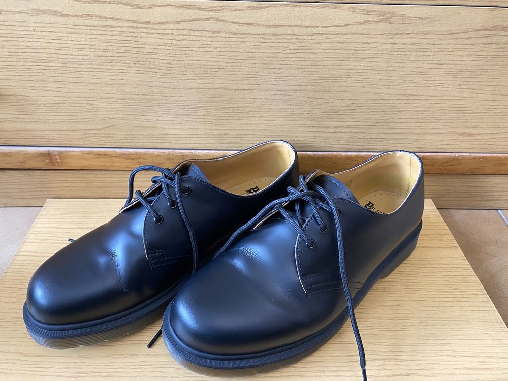 Dr.Martens 1461 Plain Welt Smooth Leather Oxford ‘Black , номер 44