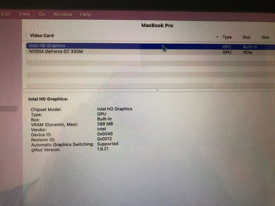 MacBook Pro 15-inch 2010  2,53 GHz,4 GB,SSD 128 GB.Monterey. IMPECABIL