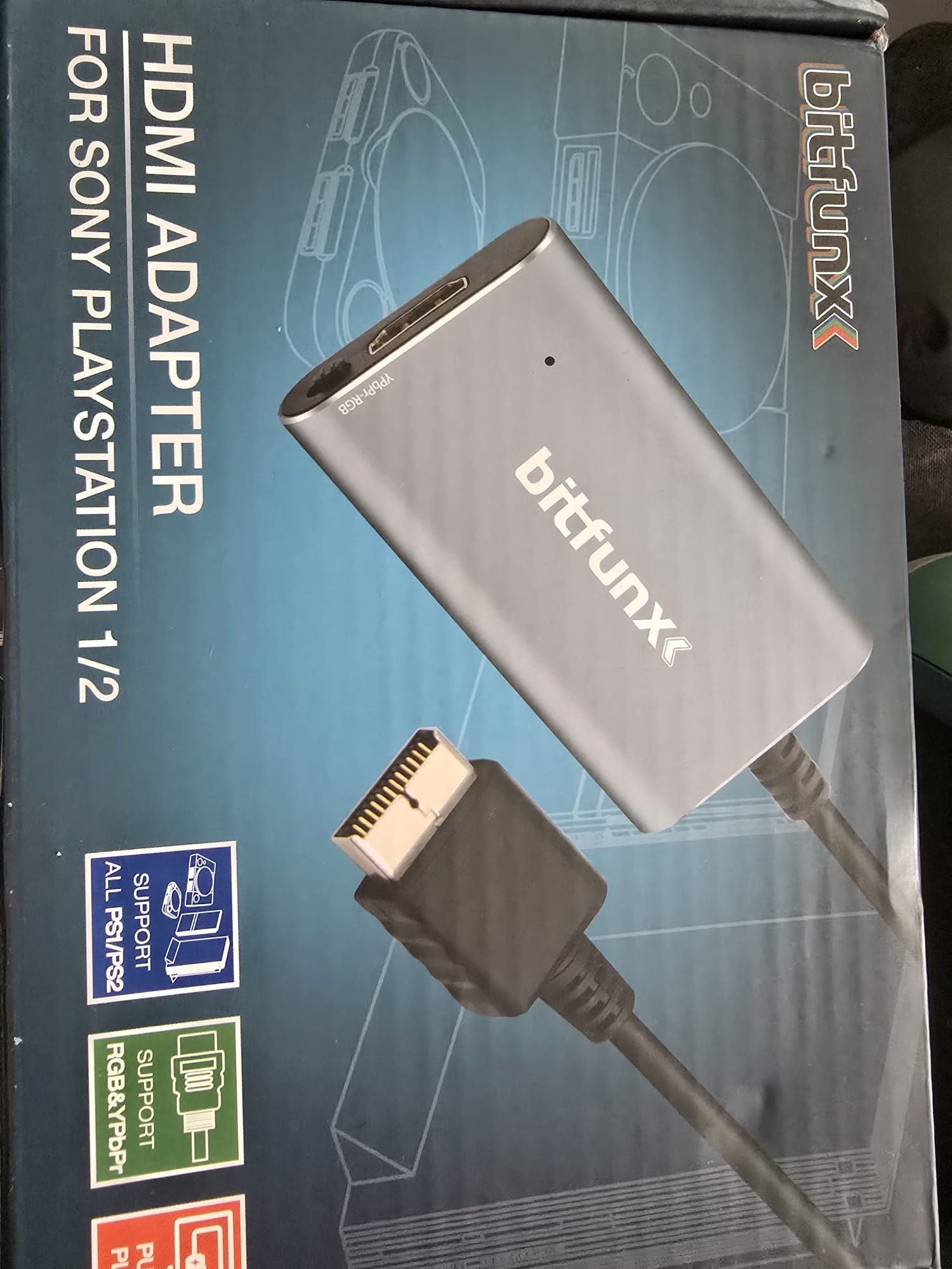 Adaptor Hdmi PlayStation 1 și 2
