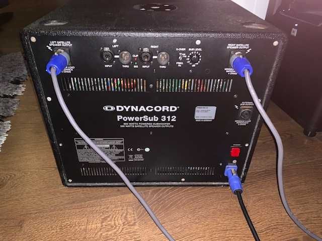 Sistem Complet Boxe DYNACORD 800 W TS200 Powersub 312