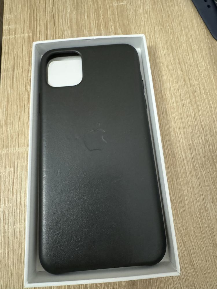 husa piele iphone 11 pro max originala