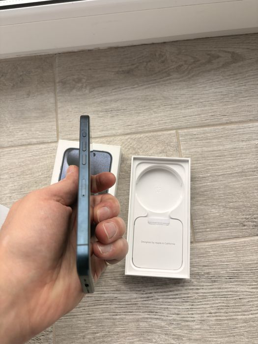 Iphone 15 Pro 128 Gb Blue Titanium in Garantie