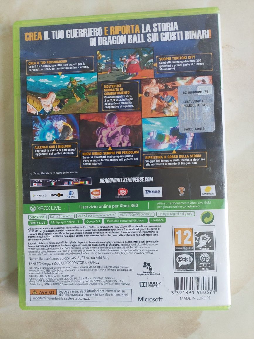 [Xbox360] Vând Dragonball Z Xenoverse XV pentru Xbox 360 //poze reale