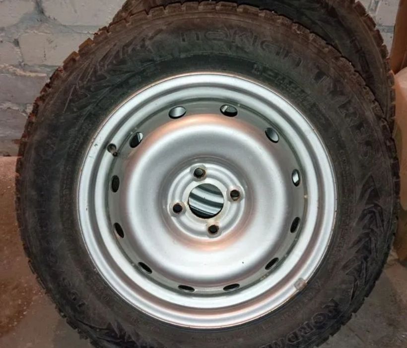 Продам зимние колёса в сборе R15 4/100