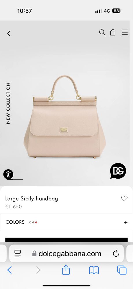 Dolce and Gabbana Sicily bag