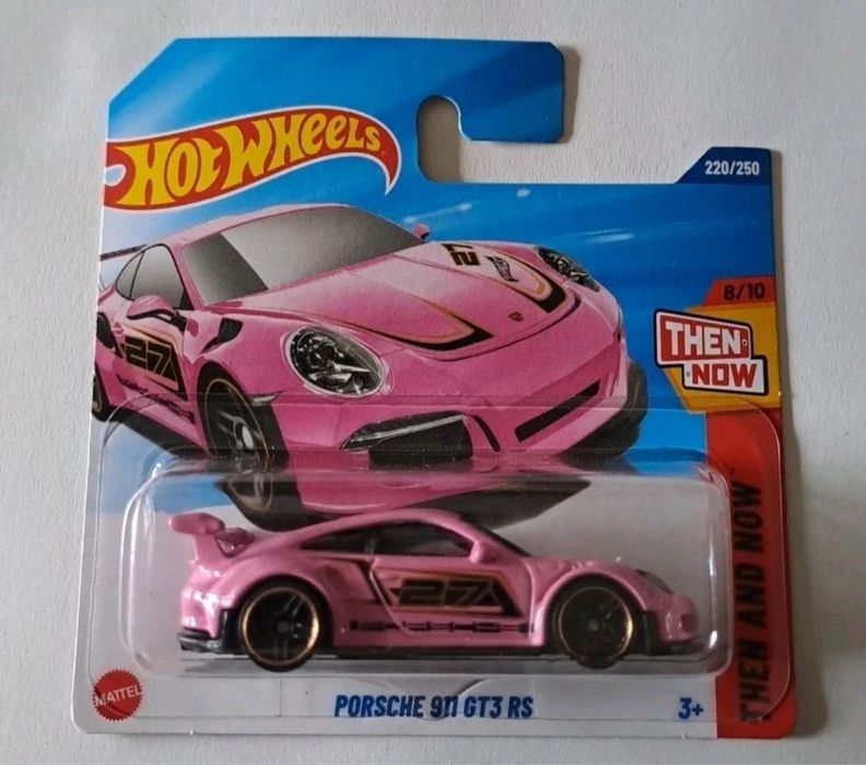 Hot wheels Porsche 911 GT3 RS (pink) (розово)