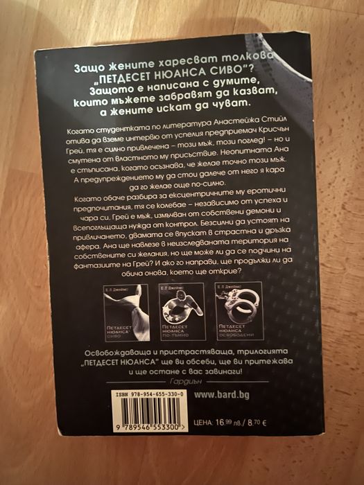 Книга ЕЛ Джеймс книга