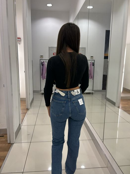 Calvin Klein Дамски дънки Calvin Klein