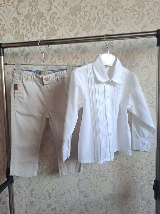 Рубашка и штаны для мальчика на годик