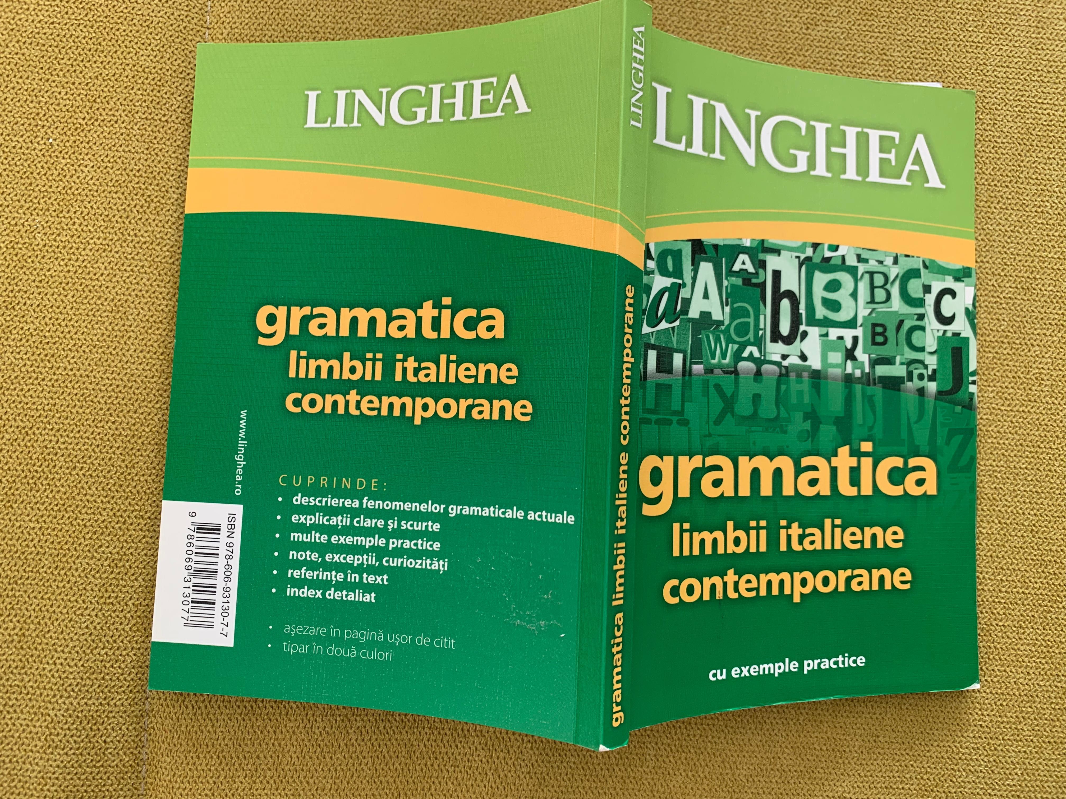 Carte gramatica limbii italiene contemporane