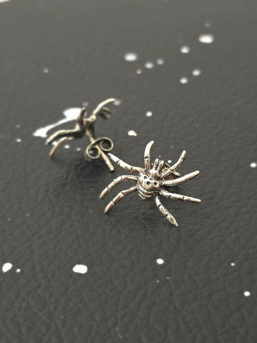 Cercei argint model paianjen