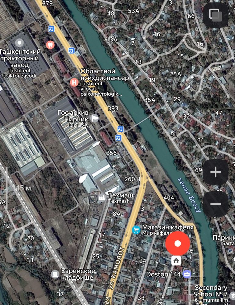 Чирчик курувчилар, участок 10,6 соток
