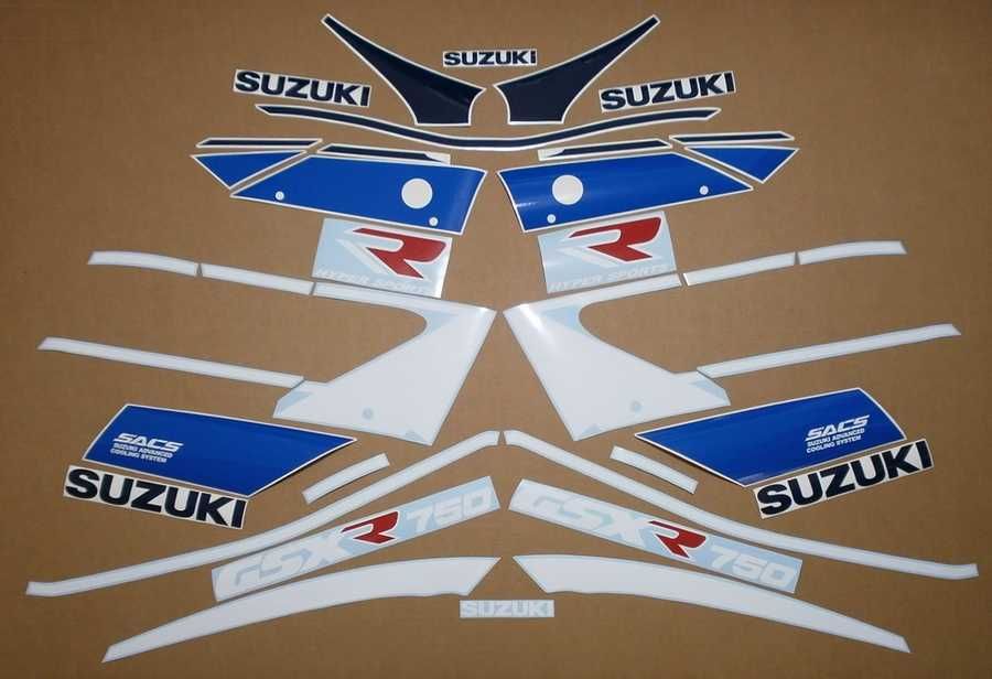 Стикери Сузуки 750 GSXR 1990-1993г. Suzuki ГСXР лепенки графики 1992