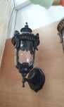 felinar exterior ip66 negru auriu antic 45 ron