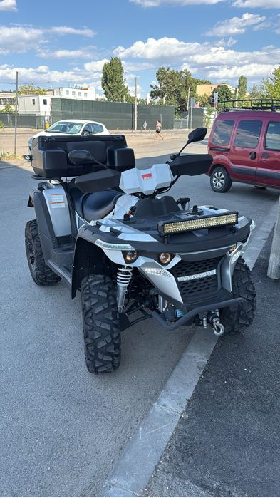 Linhai m550l se poate vedea in bucuresti 4x4
