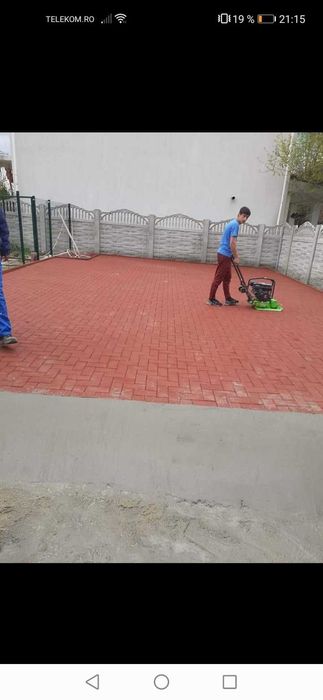 Montaj pavele bordura Rigola