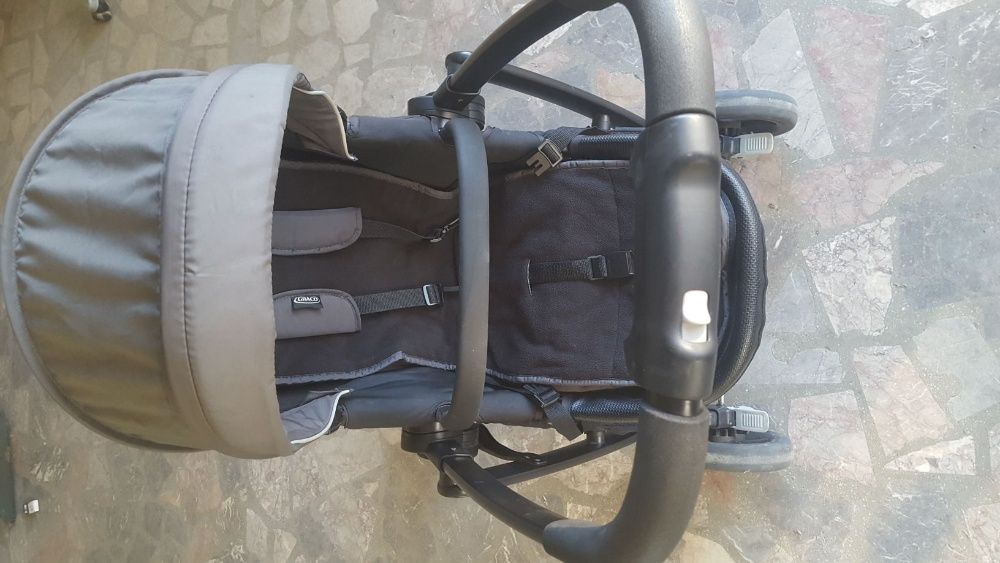 Комбинирана детска количка GRACO Evo 2в1 Charcoal