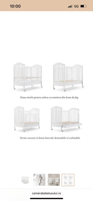 Mobilă bebeluși Erbesi