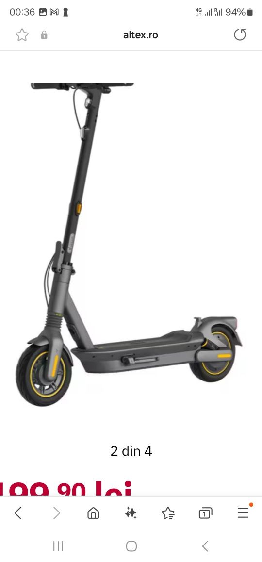 Ninebot segway G2 MAX trotineta electrica