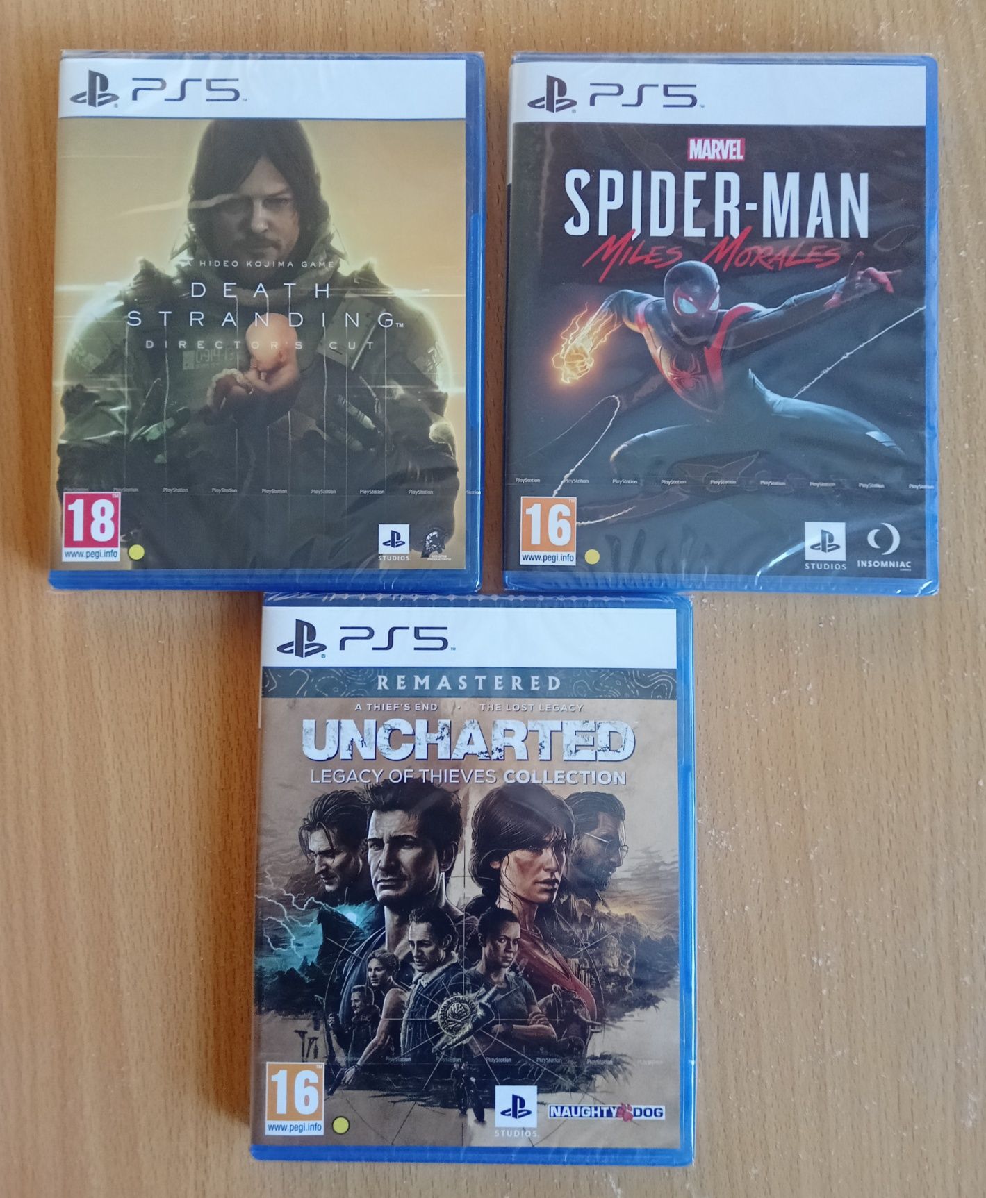 2 Игри за PS5 -  Uncharted, Death Stranding