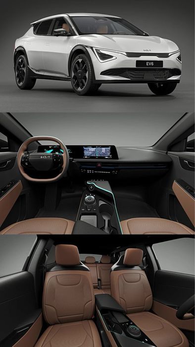 Kia EV6 Киа EV6 77kw батерия на 25х.км 2023г на части