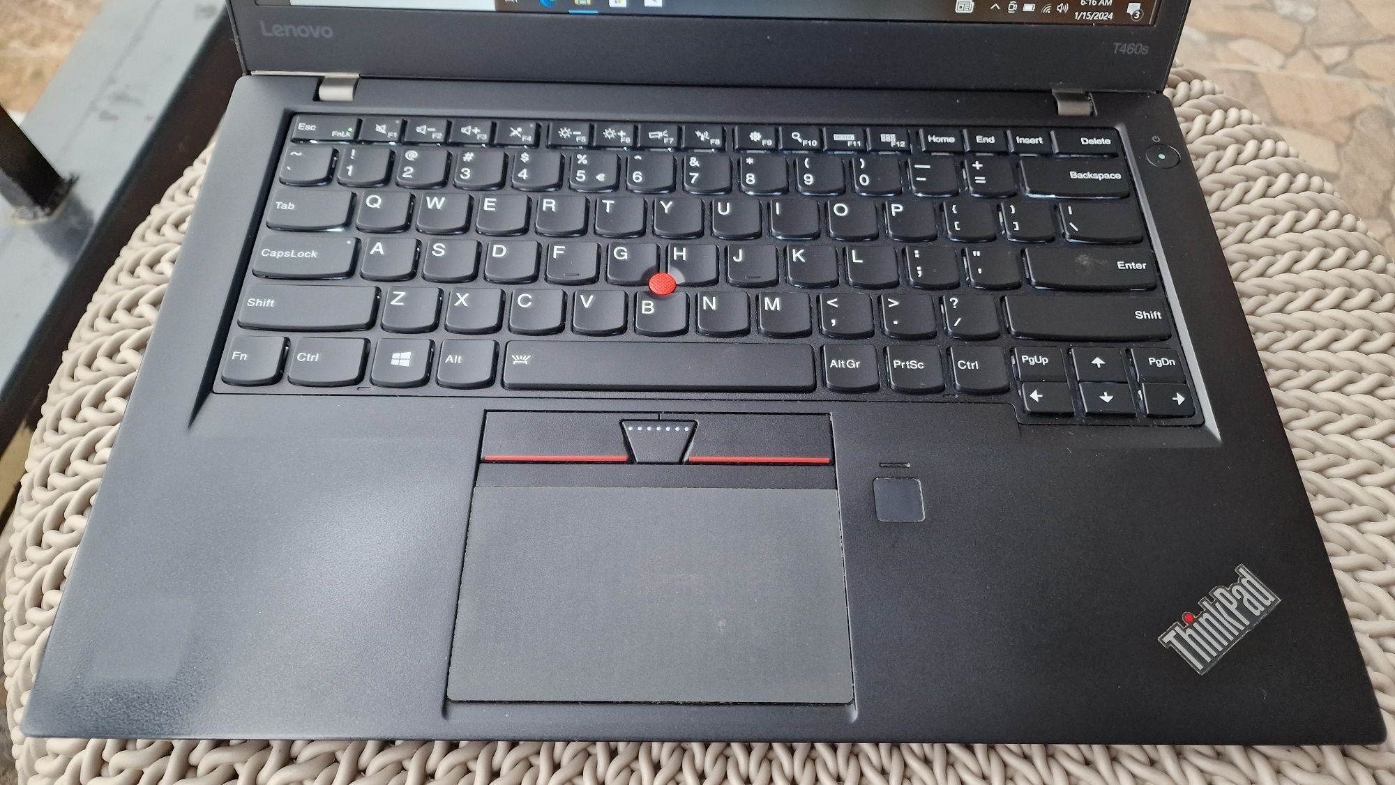 Laptop Lenovo ThinkPad T460s_i7 gen 6_12GB DDR4_GeForce 930M 2GB_14"_