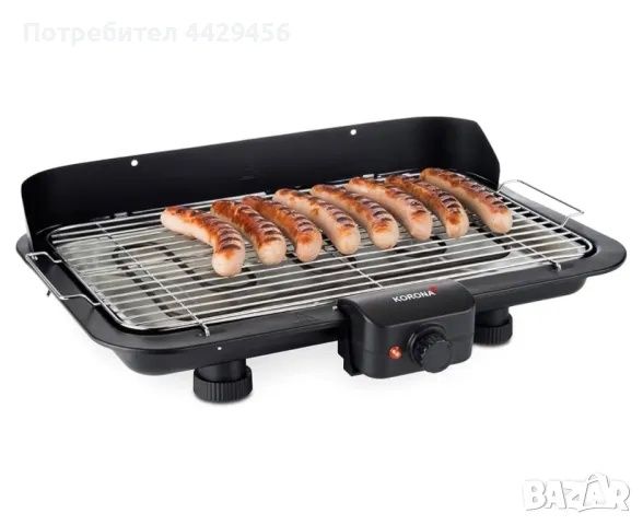 електрически настолен грил Korona Barbecue Tischgrill XXL.