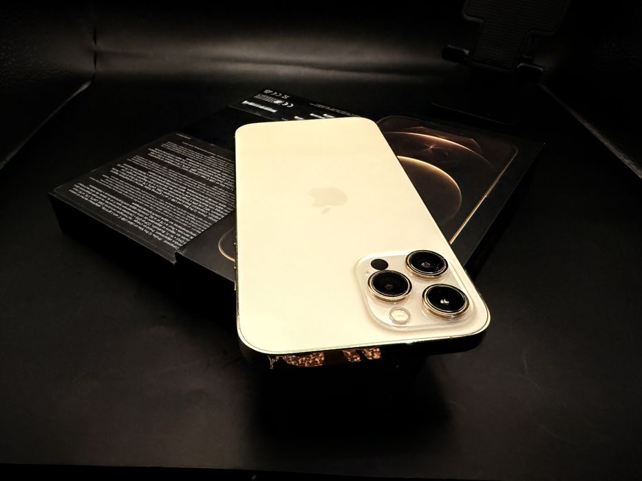 iPhone 12 Pro Max Gold 128GB impecabil