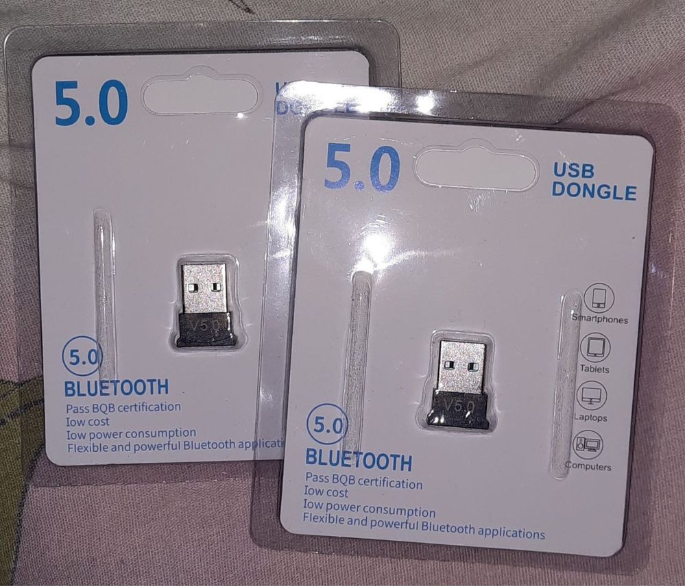 Оптом Адаптер USB Bluetooth V 5.0 и 5.3 (Новые в упаковке)