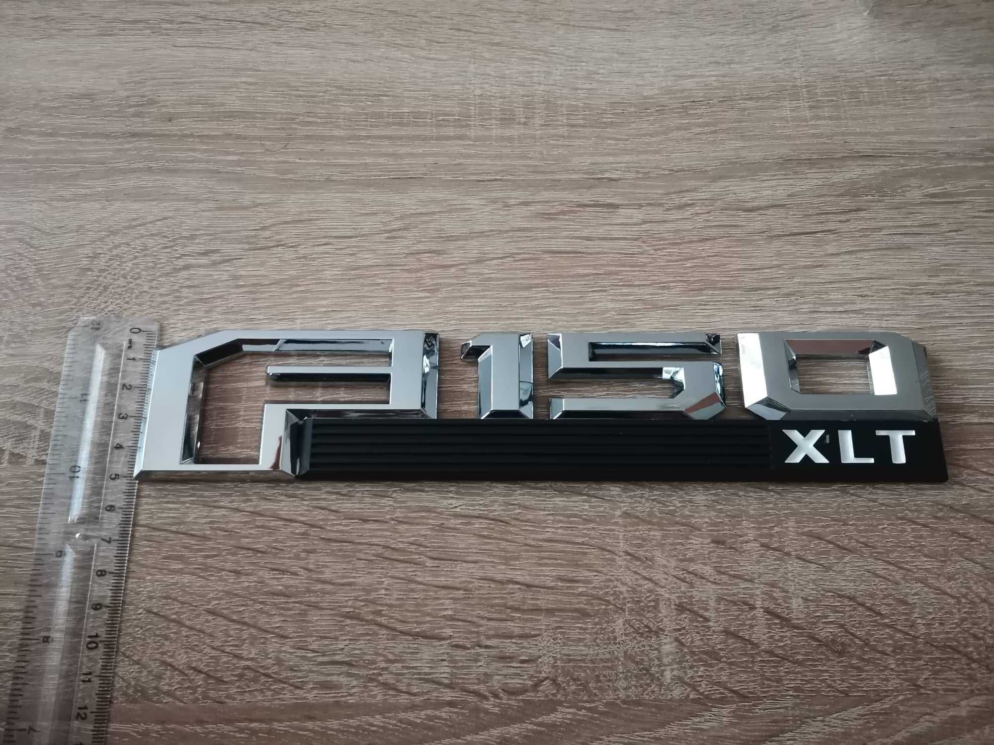 Емблема Надпис Форд Ford F150 ХLТ сребрист