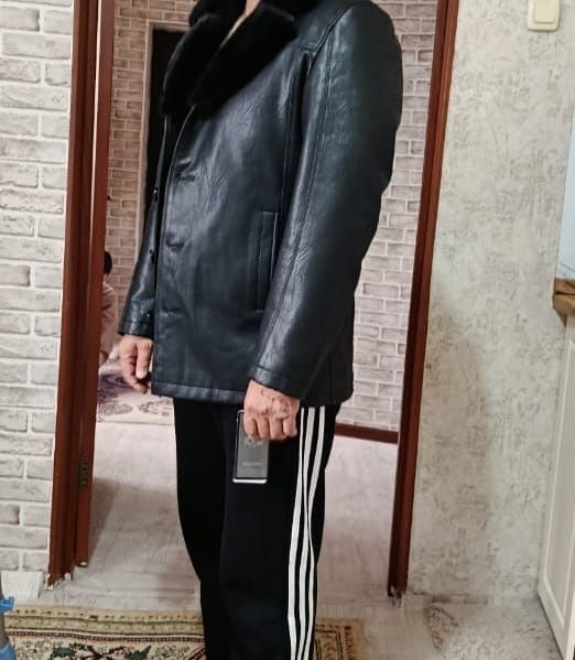 Продам дублёнка кожанную