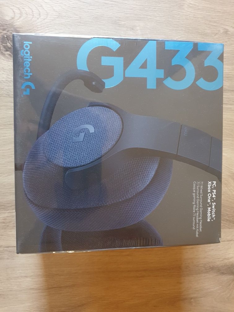 Casti logitech g433 surround 7.1